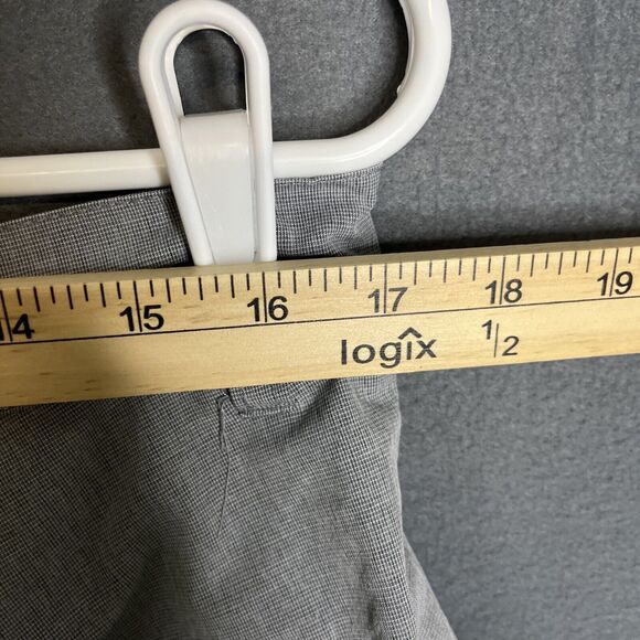 Travis Mathew Shorts Men's 34 Gray microstripe Golf Flat Front Slash Pocket 10” - Picture 8 of 10